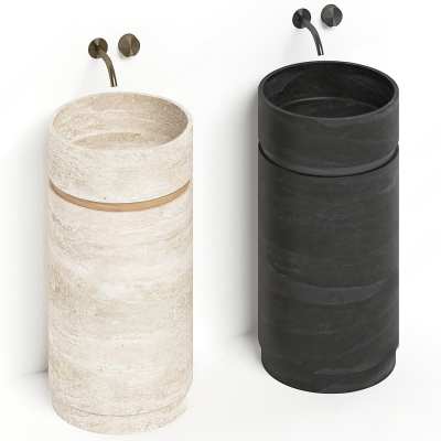 现代洗手台3D模型下载